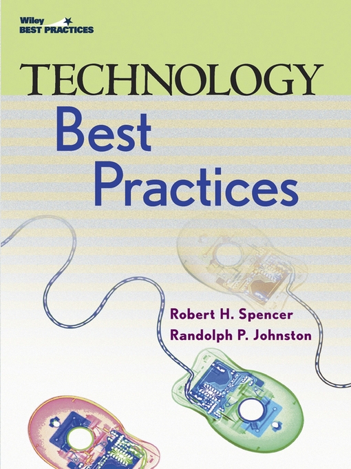 Title details for Technology Best Practices by Robert H. Spencer - Available